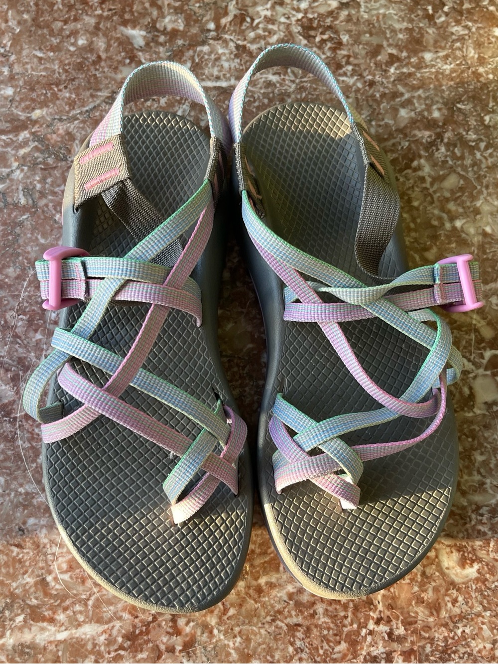 Chacos Z/Cloud Women's 8 Multi Strap Athletic Outdoor Hiking Sandals